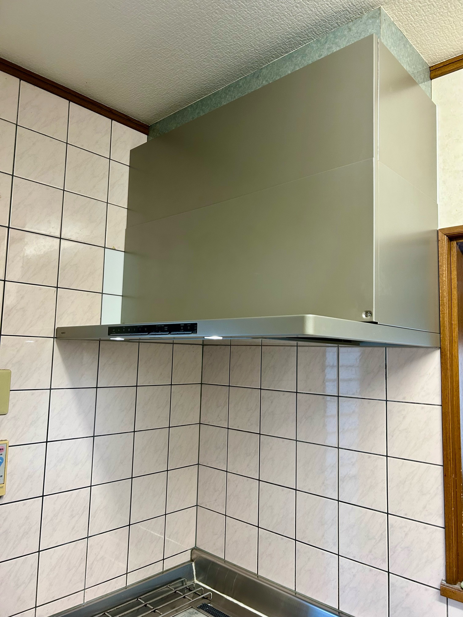 埼玉県ときがわ町S様邸　レンジフード工事